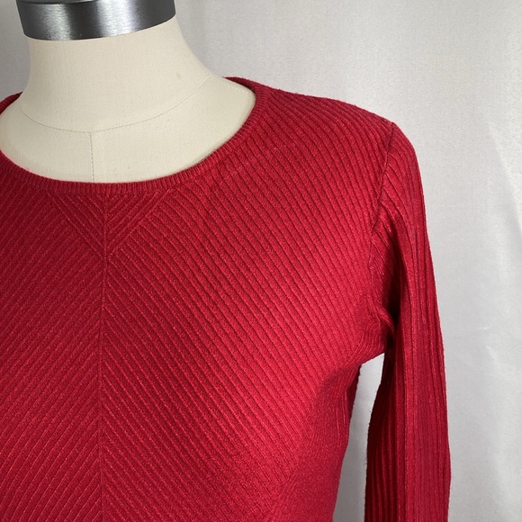 Vila Milano flare waist lightweight sweater office party date Valentine small - Picture 2 of 6